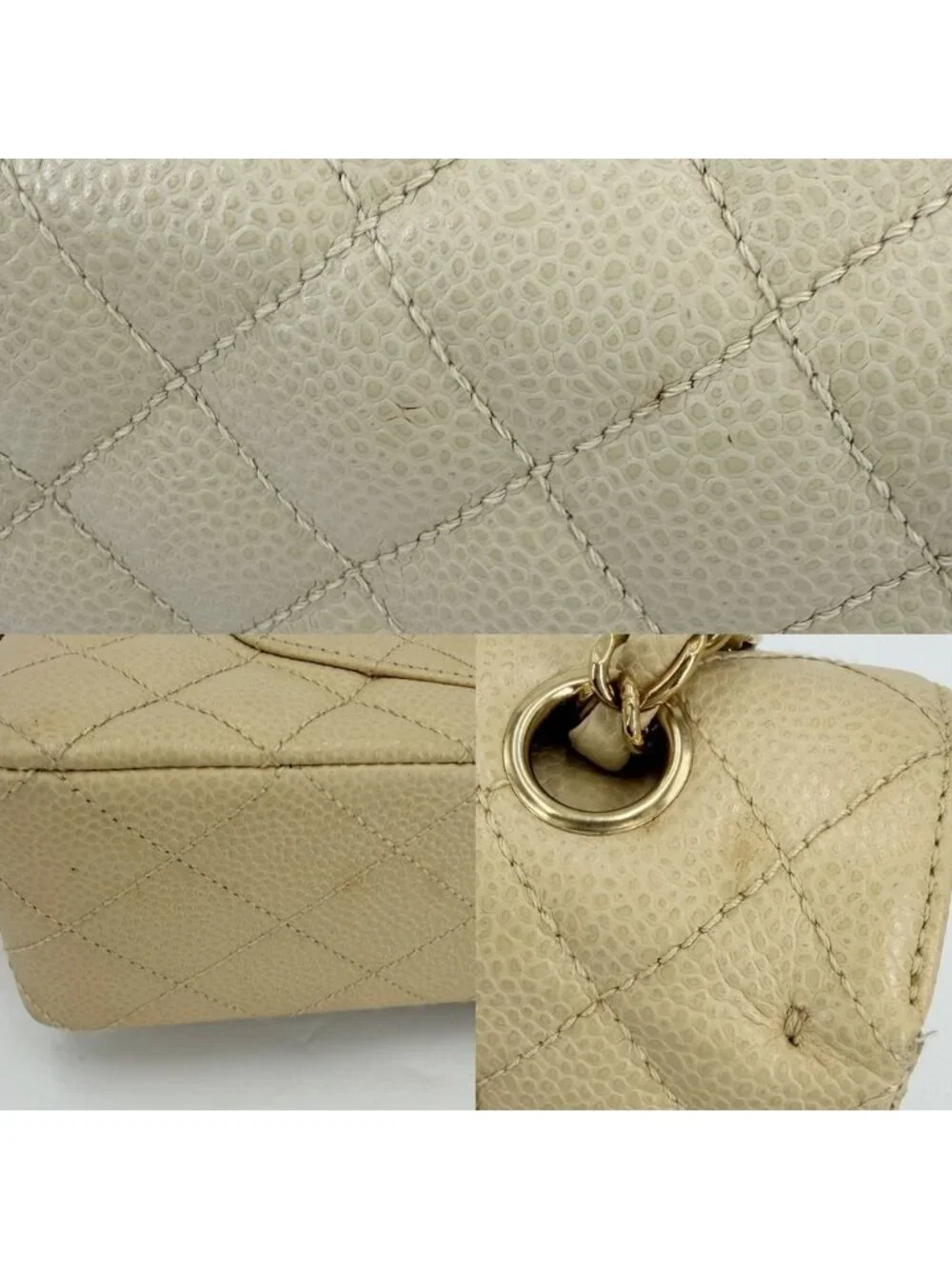 Chanel Shoulder Bag Quilted 25 Double Chain Flap Bag Crossbody CC Logo Turnlock